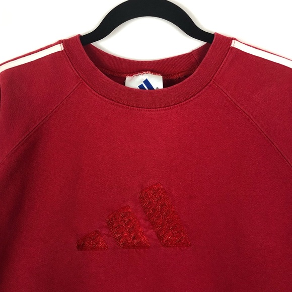 Vintage Adidas Crewneck Sweater Pullover Fits S - Picture 2 of 8